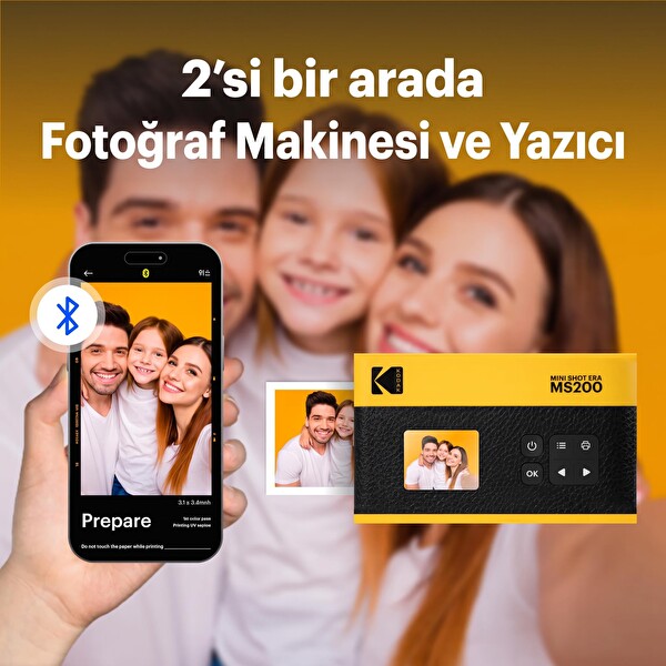 Kodak Mini Shot 2 ERA Filmli Fotoğraf Makinesi - 30'lu Baskı Seti