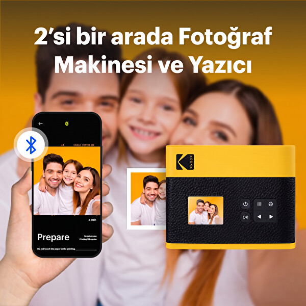 Kodak Mini Shot 3 Era Filmli Fotoğraf Makinesi - 30'lu Baskı Seti