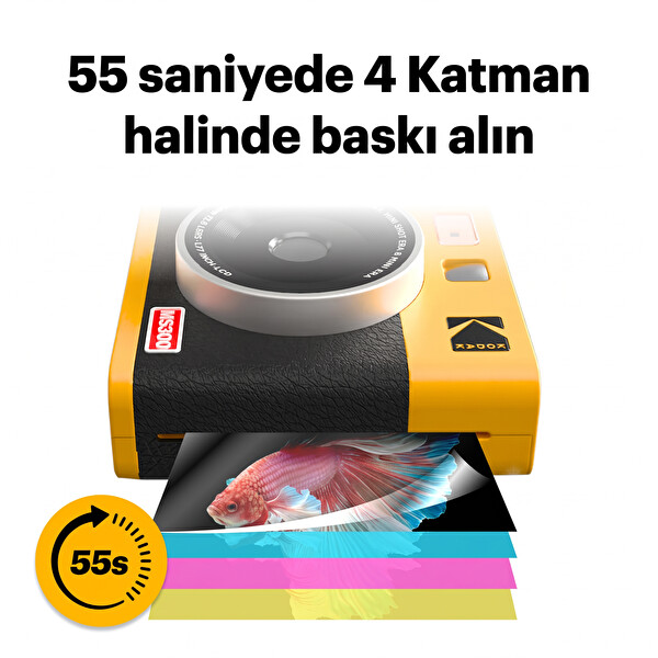 Kodak Mini Shot 3 ERA Filmli Fotoğraf Makinesi - 30'lu Baskı Seti