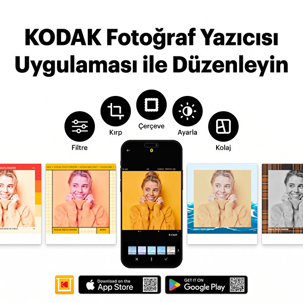 Kodak Mini Shot 3 ERA Filmli Fotoğraf Makinesi - 30'lu Baskı Seti