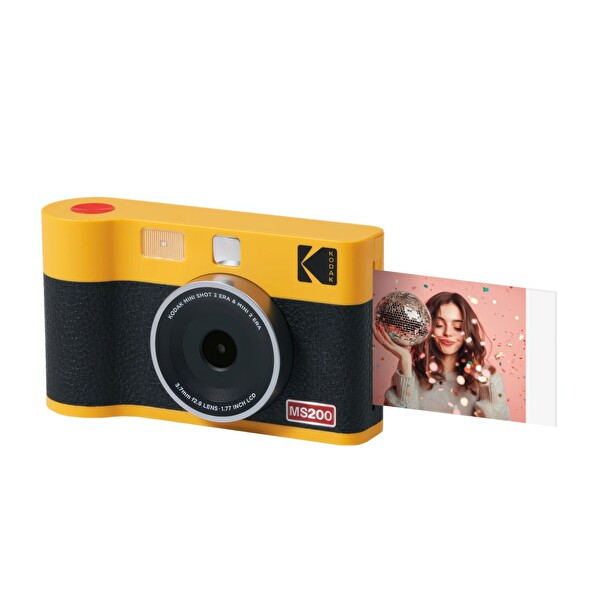 Kodak Mini Shot 2 ERA Filmli Fotoğraf Makinesi - 30'lu Baskı Seti - Fotoğraf Albümü - Turuncu