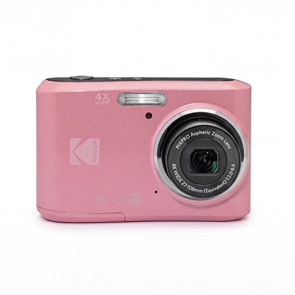 Kodak Friendly Zoom FZ45 4x Optik Yakınlaştırmalı Dijital Fotoğraf Makinesi Pembe