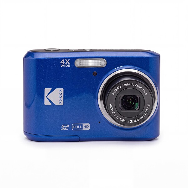 Kodak Friendly Zoom FZ45 4x Optik Yakınlaştırmalı Dijital Fotoğraf Makinesi Mavi