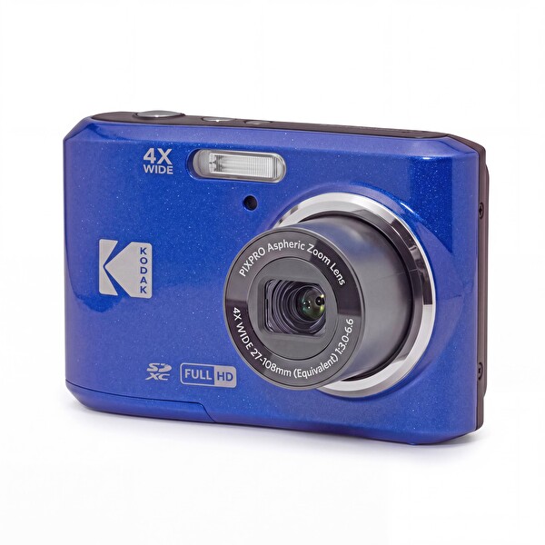 Kodak Friendly Zoom FZ45 4x Optik Yakınlaştırmalı Dijital Fotoğraf Makinesi Mavi