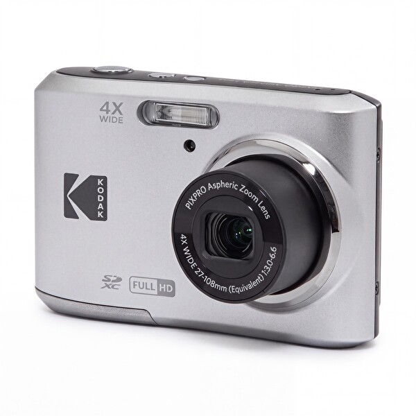 Kodak Friendly Zoom FZ45 4x Optik Yakınlaştırmalı Dijital Fotoğraf Makinesi Gri