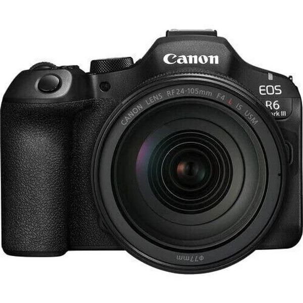 Canon EOS R6 Mark III 24-105mm f/4 L IS USM Lens (İthalatçı Garantili)