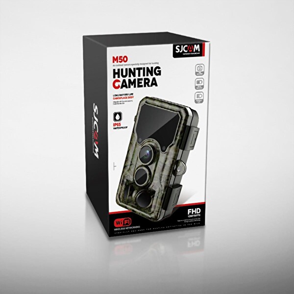 Sjcam M50 Fotokapan Koyu Yeşil Kamera