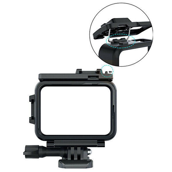 Ayex Hero 9 GoPro Hero 9-10 Uyumlu Plastik Kafes Çerçeve