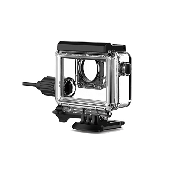 Sjcam SJ8 Uyumlu Motosiklet Şarjı Ve Su Geçirmez Housing Kılıf