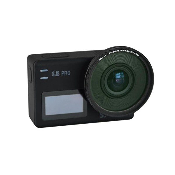 Sjcam SJ8 Aksiyon Kamera Serisi Uyumlu Koruma Kapaklı Çizilmez MC UV 40.5mm Lens