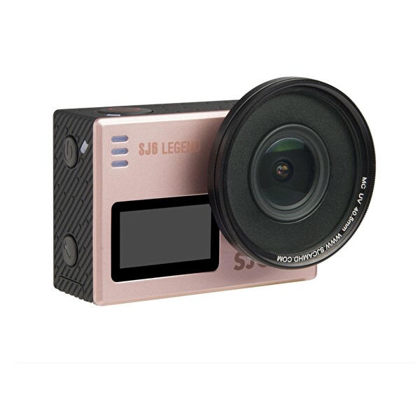 Sjcam SJ6 Aksiyon Kamerası Uyumlu Koruma Kapaklı Çizilmez MC UV 40.5mm Lens