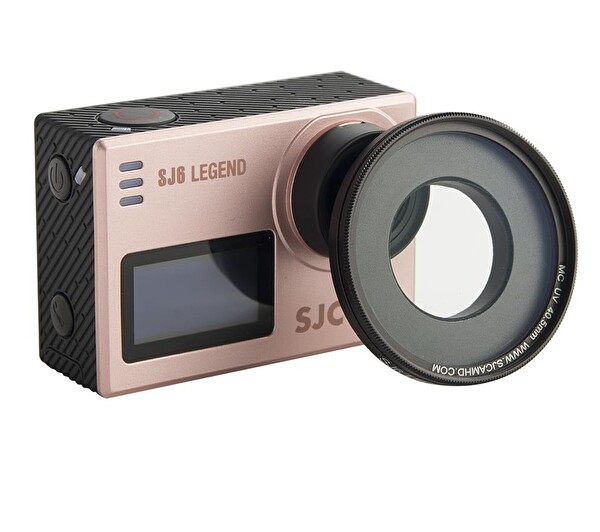 Sjcam SJ6 Aksiyon Kamerası Uyumlu Koruma Kapaklı Çizilmez MC UV 40.5mm Lens