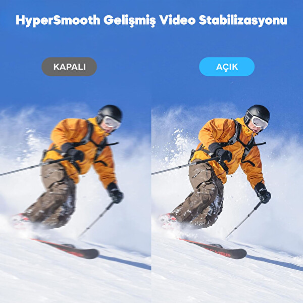 Akaso EK7000 Pro 4K Wi-Fi Aksiyon Kamera ve Aksesuar Seti