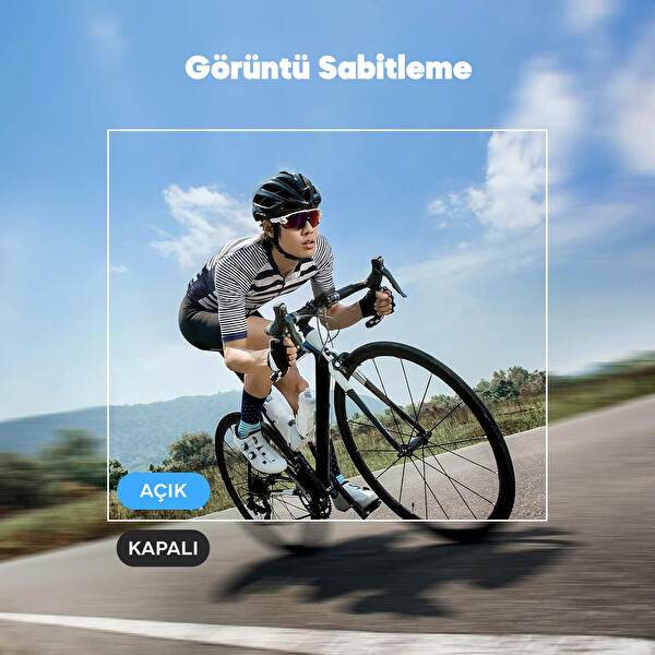 Akaso Brave 4 Pro Dual Screens 4K 30Fps Wi-Fi Aksiyon Kamera ve Aksesuar Seti
