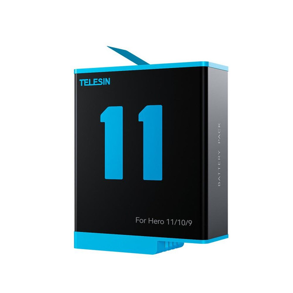 Telesin GoPro Uyumlu İkili Şarj Cihazı + GoPro Hero11 Black / Hero10 Black / Hero9 Black Uyumlu 2 Adet Yedek Batarya