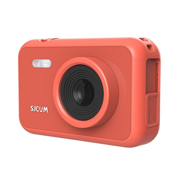 Sjcam FunCam Çocuklar için Kırmızı Fotoğraf Makinesi ve Kamera