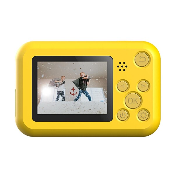 Sjcam FunCam Çocuklar İçin Sarı Fotoğraf Makinesi Ve Kamera