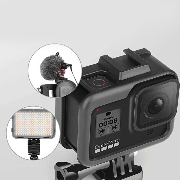 KingMa GoPro Hero 8 Uyumlu Çerçeve Frame