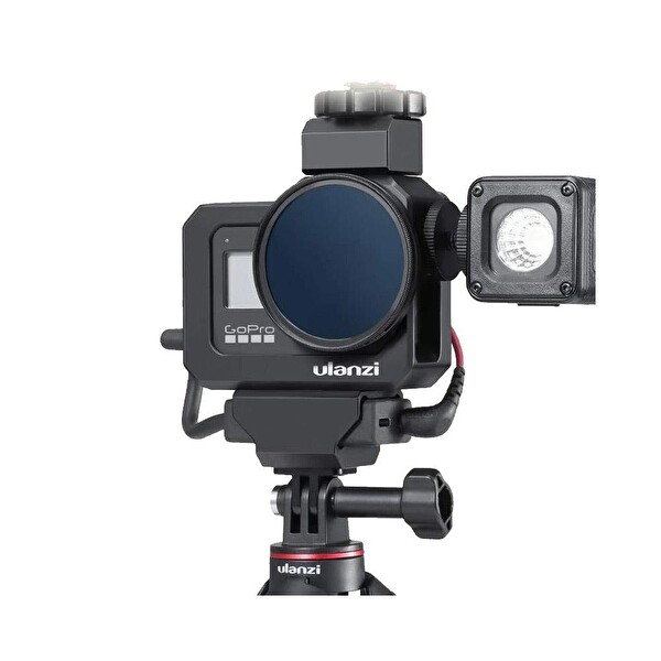 Ulanzi G8-5 GoPro Hero 8 Uyumlu Vlog Case Metal Çerçeve
