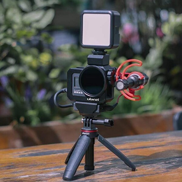 Ulanzi G8-5 GoPro Hero 8 Uyumlu Vlog Case Metal Çerçeve