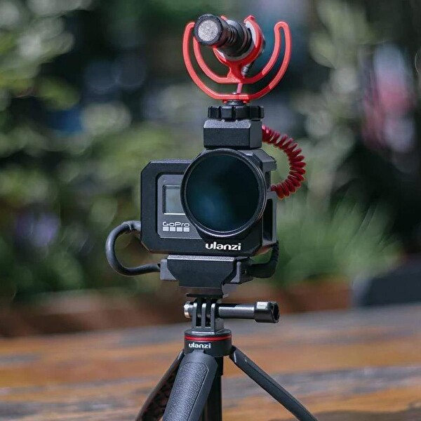 Ulanzi G8-5 GoPro Hero 8 Uyumlu Vlog Case Metal Çerçeve