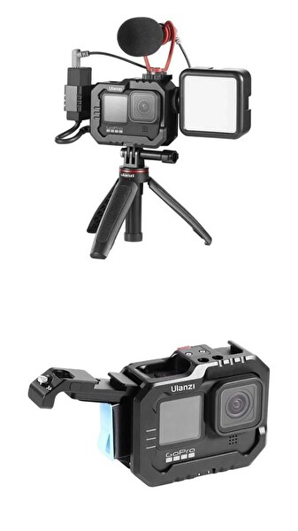 Ulanzi G9-14 GoPro 9/10/11 Uyumlu Metal Cage Çerçeve