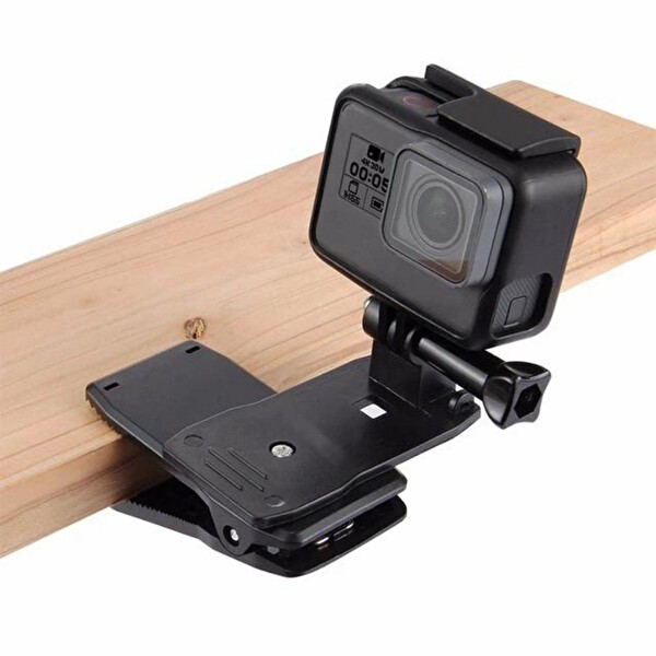 Sjcam Aksiyon Kamera Uyumlu 360 Derece Dönebilen J Hook Klips Kelepçe