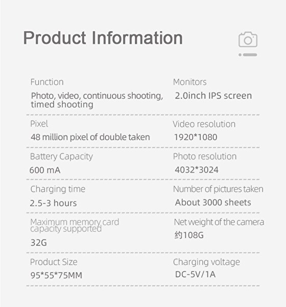 Torima S8 Taşınabilir 2.0
