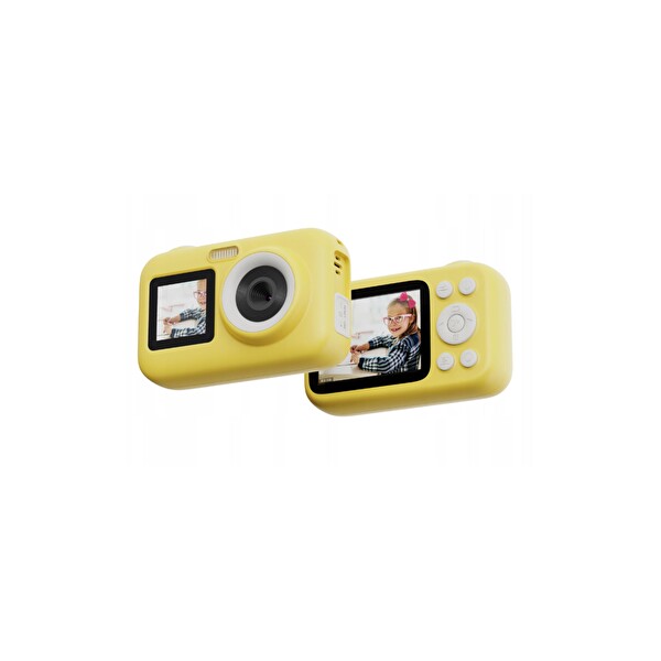 Sjcam FunCam Plus Dual Screen 44 MP Sarı Çocuk Kamerası