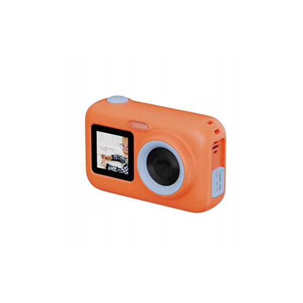 Sjcam FunCam Plus Dual Screen 44 MP Turuncu Çocuk Kamerası