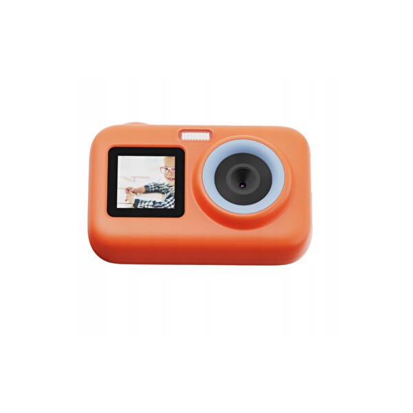 Sjcam FunCam Plus Dual Screen 44 MP Turuncu Çocuk Kamerası