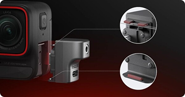 Insta360 Ace Pro Mic Adapter