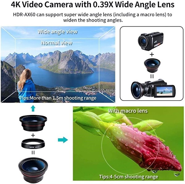 Ordro AX65 WiFi UHD 3.5