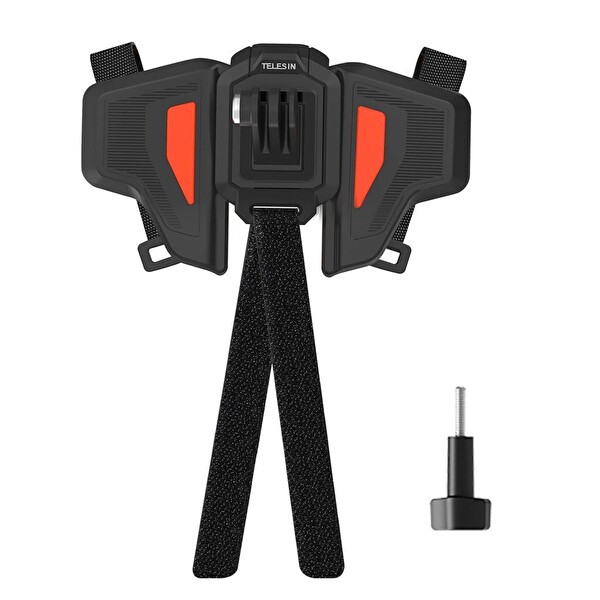Telesin GoPro Motor Kask Çene Bağlantı Aparatı (GoPro Hero12-Hero11-Hero10/9/8/Max 360/Osmo Action)