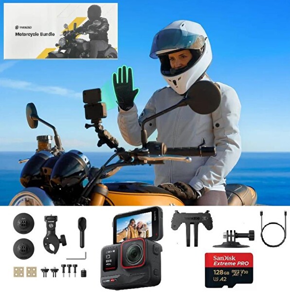 Insta360 Ace Pro Motorsiklet Kiti