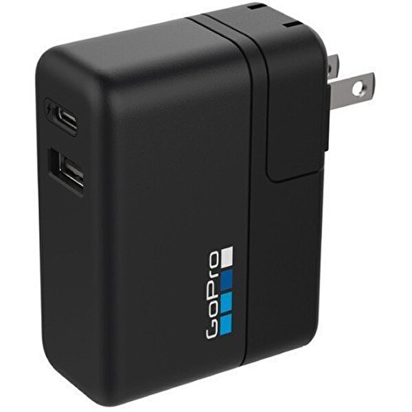 GoPro SuperCharger Çift Çıkışlı Hızlı Şarj Aleti