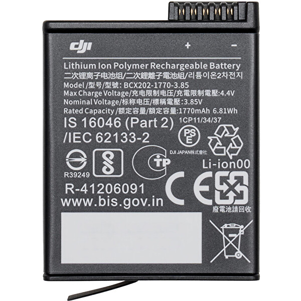 Osmo Action Extreme Batarya (Action 3-Action 4) CP.OS.00000229.02