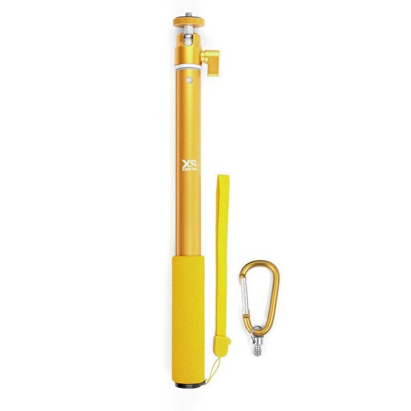 XSories Aksiyon Kameralar Uyumlu Big U-Shot 94 CM Altın Sarı Alüminyum Yüksek Kalite Monopod