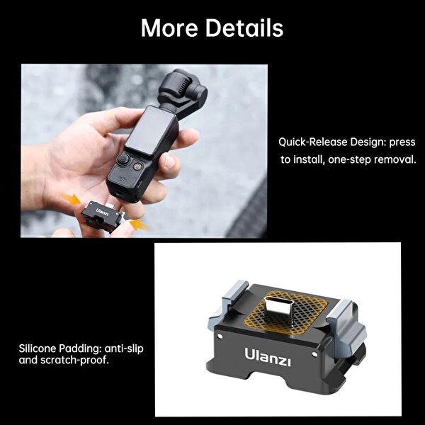 Ulanzi PK-10 Pocket 3 Expansion Adaptör