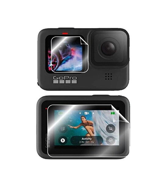 GoPro 13 Black Uyumlu Hidrojel Ekran Film Nano Jelatini - 3 Adet