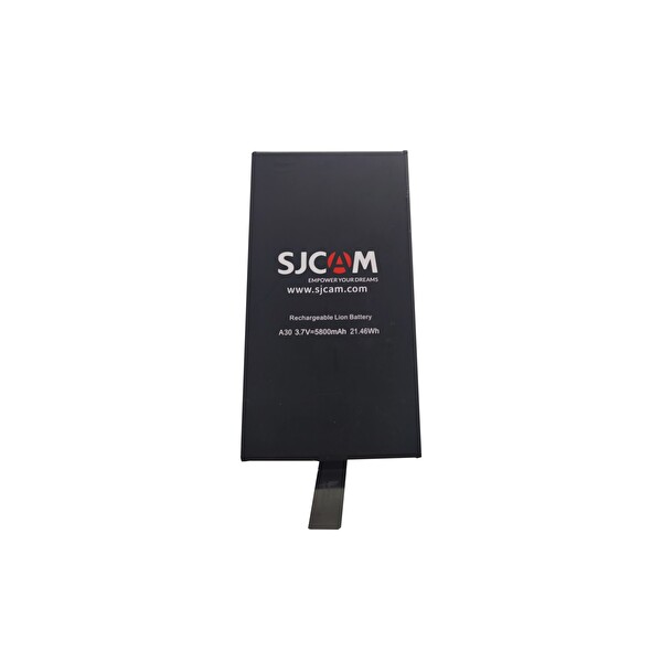 Sjcam A30 Batarya 5800 mAh Şarj Edilebilir Lityum Pil Uyumlu Yedek Batarya