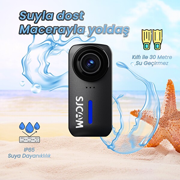 Sjcam C110+ Plus Siyah Mini Aksiyon Kamerası