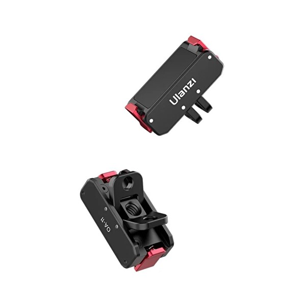 Ulanzi OA-11 Osmo Action 3-4-5 Uyumlu Manyetik Katlanabilir Çift Bağlantı Aparatı