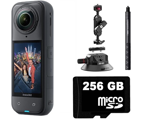 Insta360 X5 Aksiyon Kamera Araç Kiti