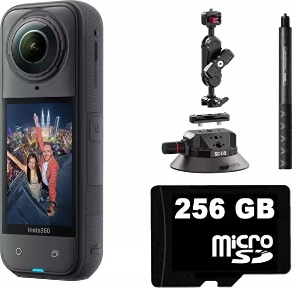 Insta360 X5 Araç Kiti 256 GB