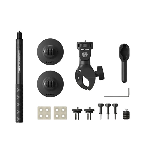 Insta360 Motorcycle Bundle - Action Selfie Stick Kit