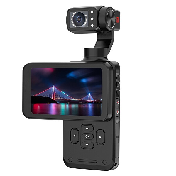 Mioji Mio Pocket 3 5K 30FPS 48MP 3 Eksenli Gimbal Kamera