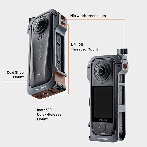 Pgytech Insta360 X4 Air Camera Cage