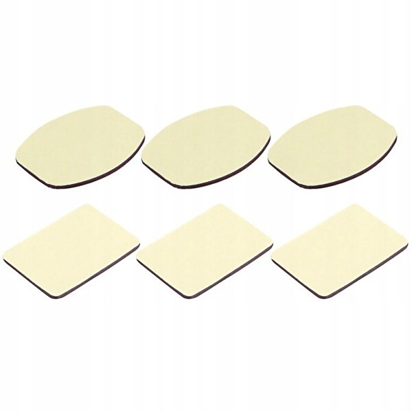 Fimtech Tüm Aksiyon Kameralara Uyumlu 3 Adet Düz 3 Adet Oval 3 M Yapışkan Bant