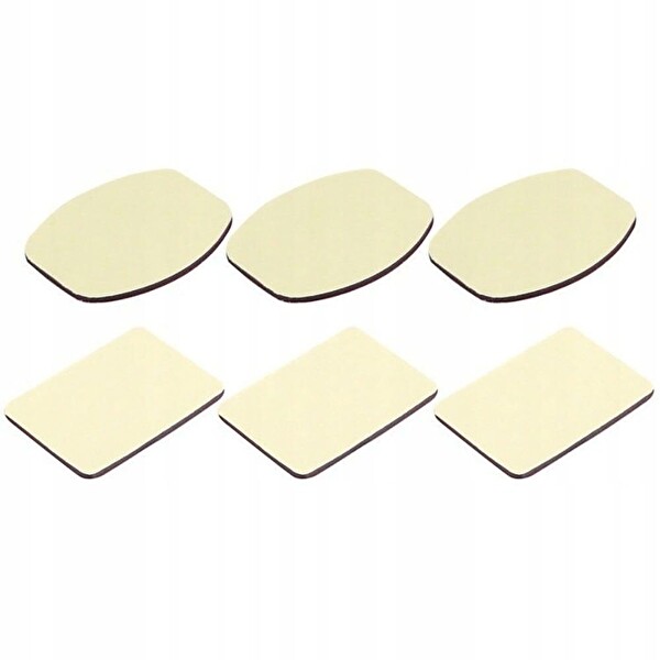 Fimtech Tüm Aksiyon Kameralara Uyumlu 3 Adet Düz 3 Adet Oval 3 M Yapışkan Bant